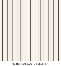 Vector seamless pattern. Repeating geometric elements. Stylish monochrome background design.