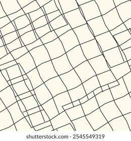 Vector seamless pattern. Repeating geometric texture.