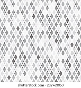Vector seamless pattern.  Repeating geometric tiles from rhombuses. 