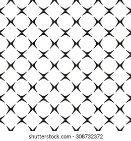 Vector seamless pattern, repeating geometric tiles