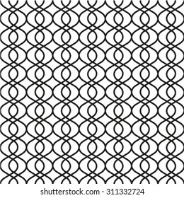 Vector seamless pattern, repeating geometric tiles