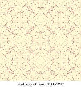 Vector seamless pattern. Repeating geometric. vintage seamless pattern.