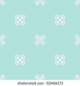 Vector seamless pattern. Repeating geometric. Powder Blue Seamless pattern.