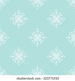 Vector seamless pattern. Repeating geometric. Powder Blue Seamless pattern.