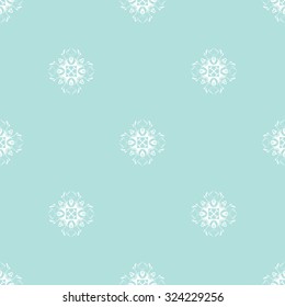 Vector seamless pattern. Repeating geometric. Powder Blue Seamless pattern.