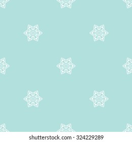 Vector seamless pattern. Repeating geometric. Powder Blue Seamless pattern.