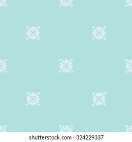 Vector seamless pattern. Repeating geometric. Powder Blue Seamless pattern.