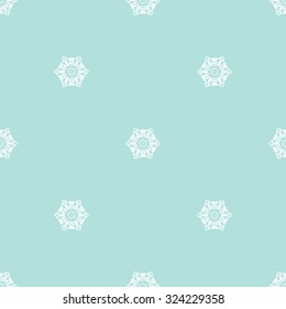 Vector seamless pattern. Repeating geometric. Powder Blue Seamless pattern.