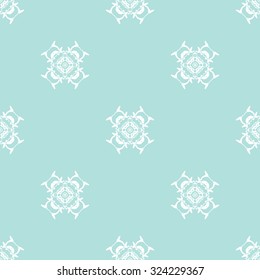 Vector seamless pattern. Repeating geometric. Powder Blue Seamless pattern.