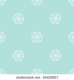 Vector seamless pattern. Repeating geometric. Powder Blue Seamless pattern.