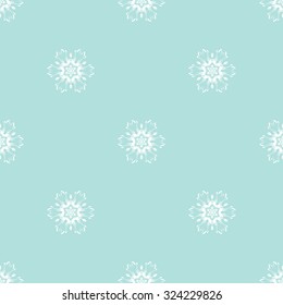 Vector seamless pattern. Repeating geometric. Powder Blue Seamless pattern.