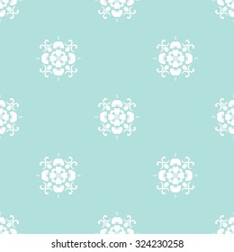 Vector seamless pattern. Repeating geometric. Powder Blue Seamless pattern.