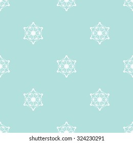 Vector seamless pattern. Repeating geometric. Powder Blue Seamless pattern.