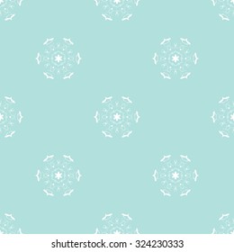 Vector seamless pattern. Repeating geometric. Powder Blue Seamless pattern.