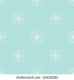 Vector seamless pattern. Repeating geometric. Powder Blue Seamless pattern.