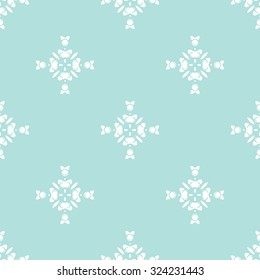 Vector seamless pattern. Repeating geometric. Powder Blue Seamless pattern.