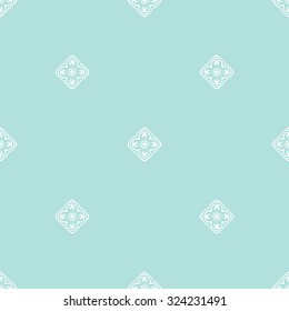 Vector seamless pattern. Repeating geometric. Powder Blue Seamless pattern.