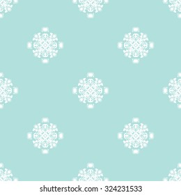 Vector seamless pattern. Repeating geometric. Powder Blue Seamless pattern.