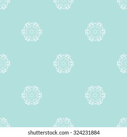 Vector seamless pattern. Repeating geometric. Powder Blue Seamless pattern.