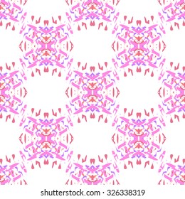 Vector seamless pattern. Repeating geometric. Pink color Seamless pattern.