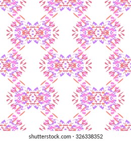 Vector seamless pattern. Repeating geometric. Pink color Seamless pattern.