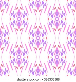 Vector seamless pattern. Repeating geometric. Pink color Seamless pattern.