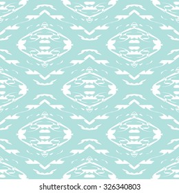 Vector seamless pattern. Repeating geometric. Powder Blue Seamless pattern.