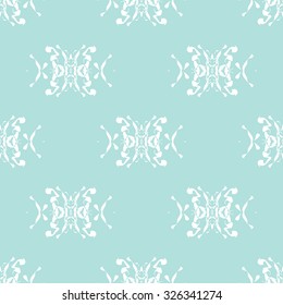 Vector seamless pattern. Repeating geometric. Powder Blue Seamless pattern.