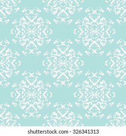 Vector seamless pattern. Repeating geometric. Powder Blue Seamless pattern.
