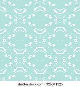 Vector seamless pattern. Repeating geometric. Powder Blue Seamless pattern.