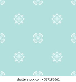 Vector seamless pattern. Repeating geometric. Powder Blue Seamless pattern.