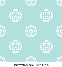 Vector seamless pattern. Repeating geometric. Powder Blue Seamless pattern. seamless floral pattern