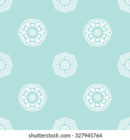 Vector seamless pattern. Repeating geometric. Powder Blue Seamless pattern. seamless floral pattern