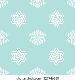 Vector seamless pattern. Repeating geometric. Powder Blue Seamless pattern. seamless floral pattern