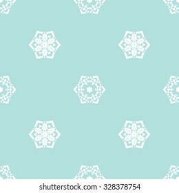 Vector seamless pattern. Repeating geometric. Powder Blue Seamless pattern. damask pattern.
