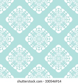 Vector seamless pattern. Repeating geometric. Powder Blue Seamless pattern. seamless floral pattern