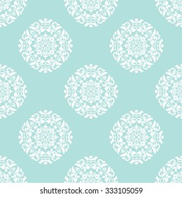 Vector seamless pattern. Repeating geometric. Powder Blue Seamless pattern. seamless floral pattern.