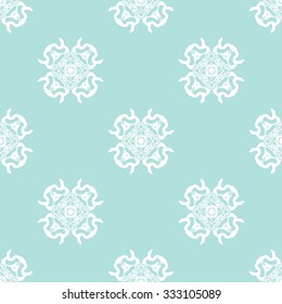 Vector seamless pattern. Repeating geometric. Powder Blue Seamless pattern. seamless floral pattern.