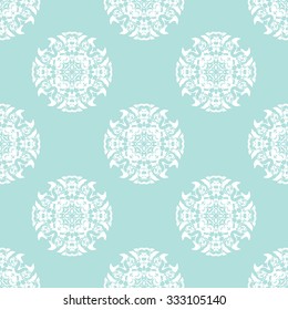 Vector seamless pattern. Repeating geometric. Powder Blue Seamless pattern. seamless floral pattern.