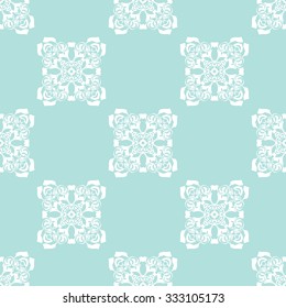 Vector seamless pattern. Repeating geometric. Powder Blue Seamless pattern. seamless floral pattern.