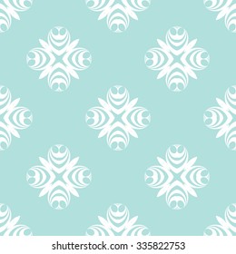 Vector seamless pattern. Repeating geometric. Powder Blue Seamless pattern. seamless floral pattern.