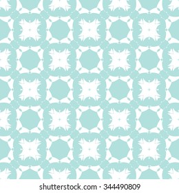 Vector seamless pattern. Repeating geometric. Powder Blue Seamless pattern.