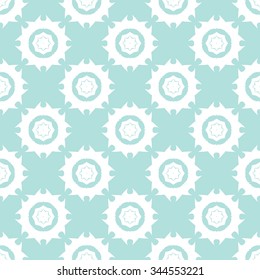 Vector seamless pattern. Repeating geometric. Powder Blue Seamless pattern.