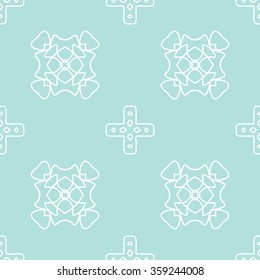 Vector seamless pattern. Repeating geometric. Powder Blue Seamless pattern. seamless floral pattern.