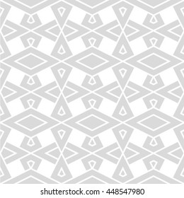 Vector seamless pattern. Repeating geometric tiles