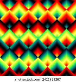 Vector seamless pattern. Repeating geometrical regular pattern. Vector illustration.