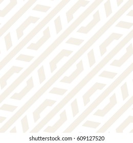 Vector Seamless Pattern. Repeating Lattice Abstract Background. Linear Grid From Striped Hexagonal Elements.