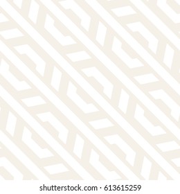 Vector Seamless Pattern. Repeating Lattice Abstract Background. Linear Grid From Striped Hexagonal Elements.