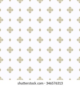 Vector seamless pattern. Repeating luxury elegant texture. You can use seamless patterns as background, fabric print, surface texture, wrapping paper, web page backdrop, wallpaper and more