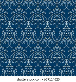 Vector seamless pattern with repeating objects. Monochrome minimalist graphic design. Vector Illustration, eps10, contains transparencies.